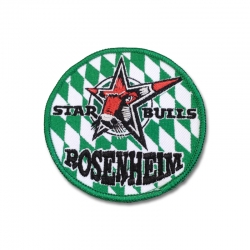 Starbulls - Aufnäher - Rosenheim/Rauten - rund
